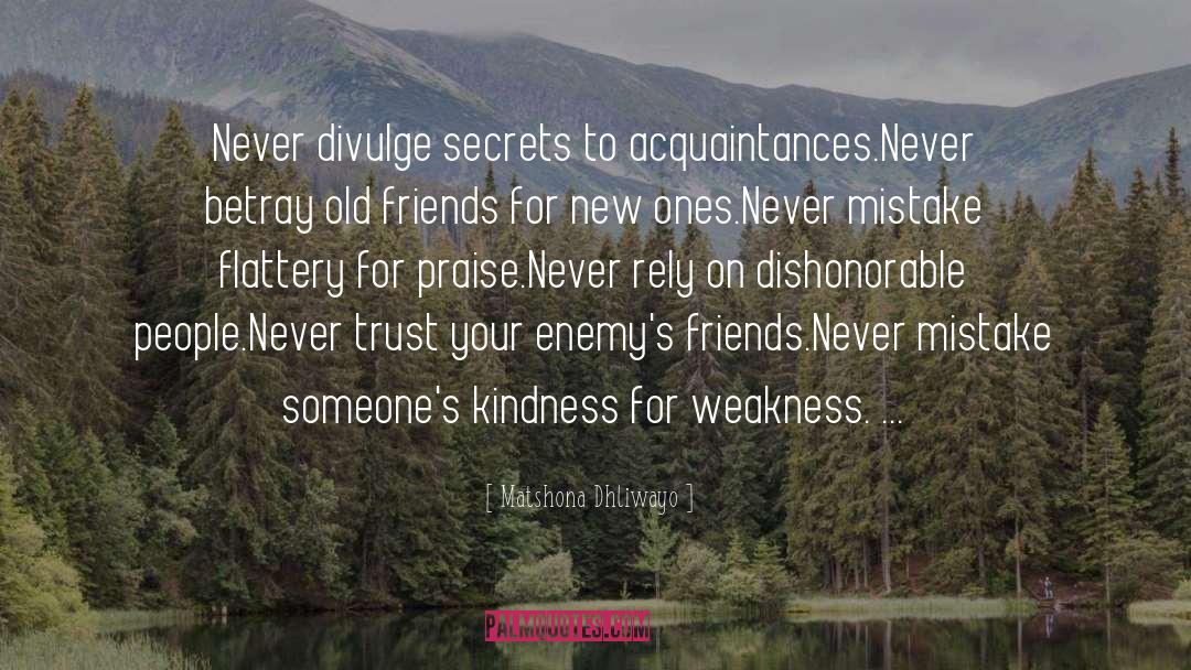 Fake Kindness quotes by Matshona Dhliwayo