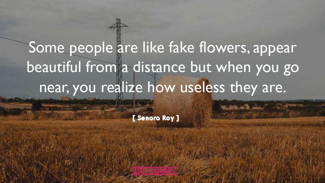 Fake Lifestyle quotes by Senora Roy