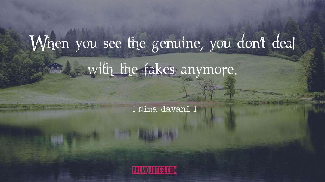 Fake People quotes by Nima Davani