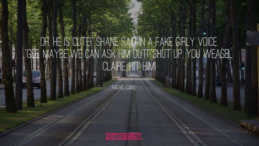 Fake Personas quotes by Rachel Caine