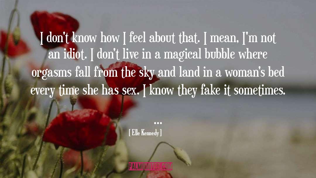 Fake quotes by Elle Kennedy