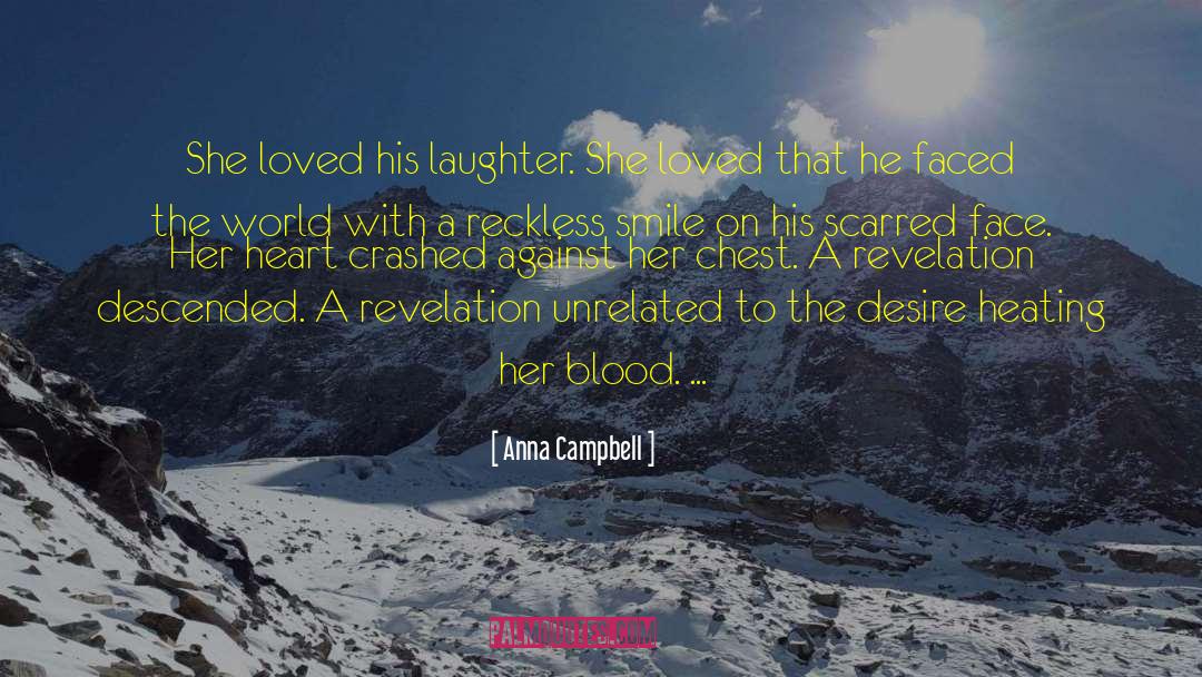 Fake Smile quotes by Anna Campbell