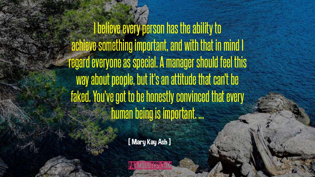 Faked quotes by Mary Kay Ash