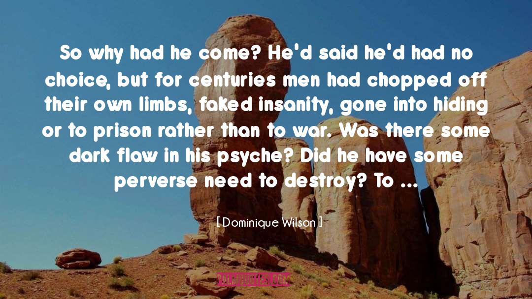 Faked quotes by Dominique Wilson