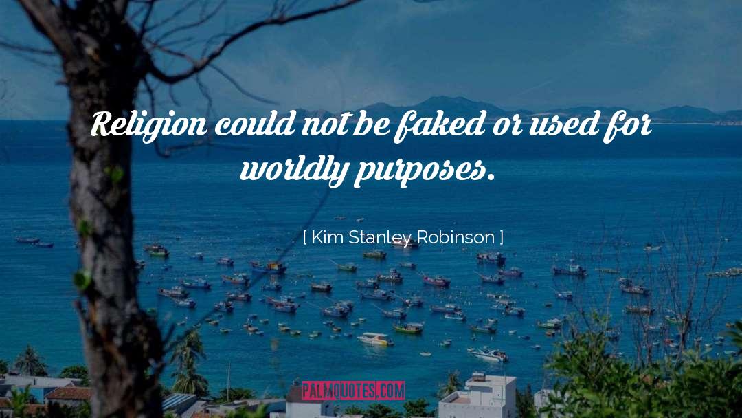 Faked quotes by Kim Stanley Robinson