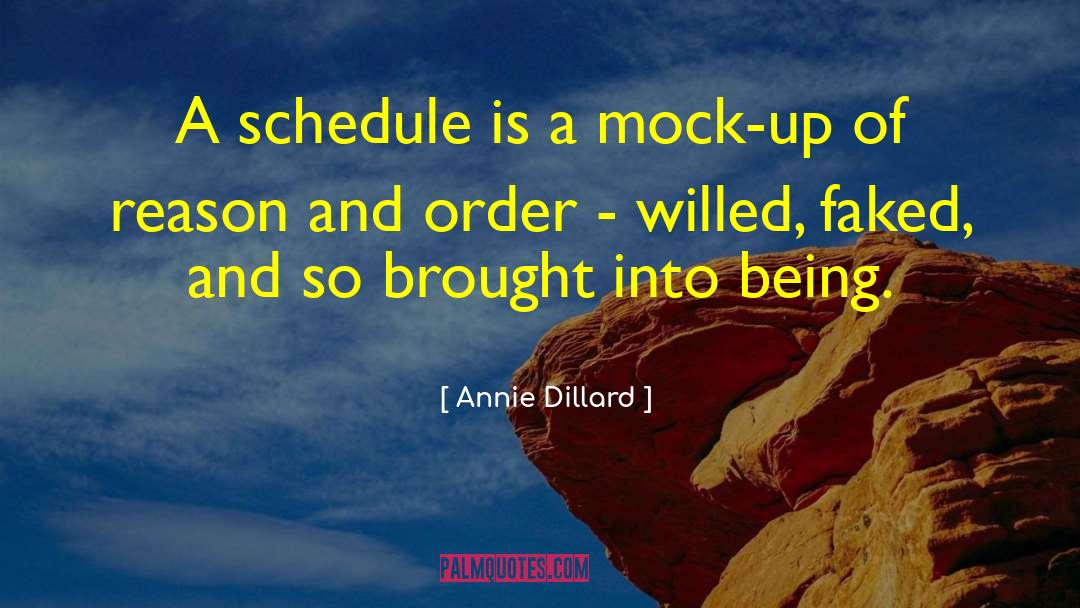 Faked quotes by Annie Dillard