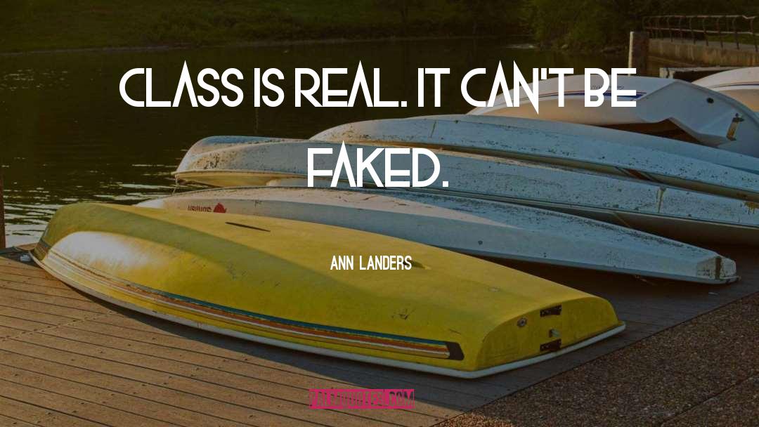 Faked quotes by Ann Landers