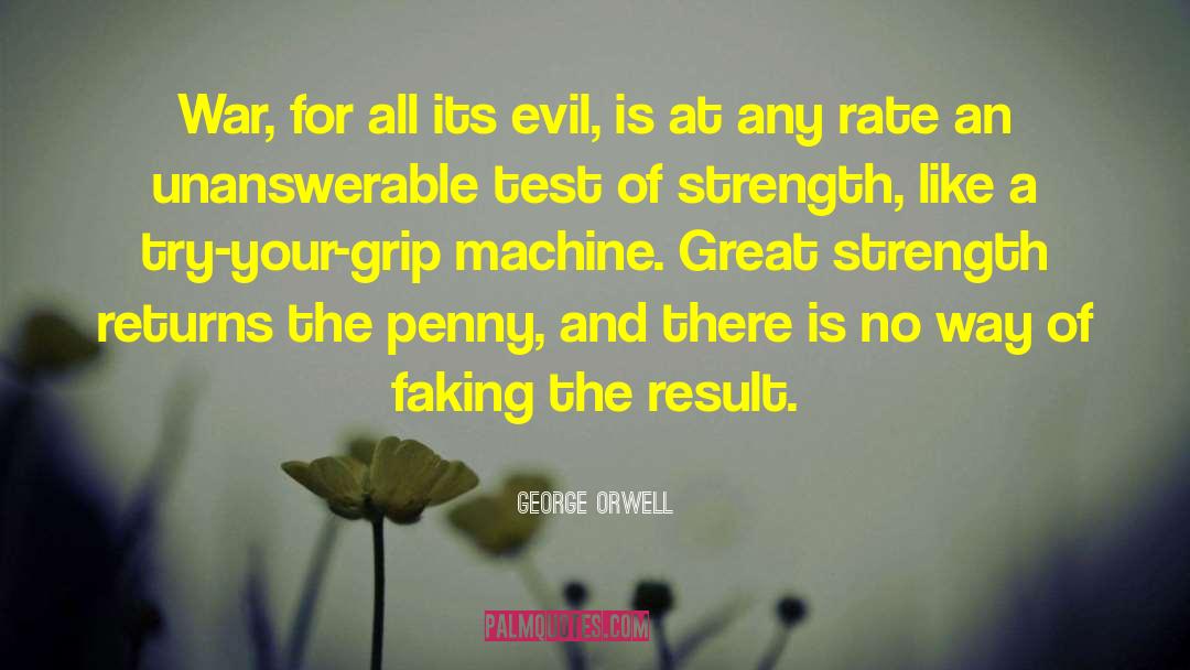 Faking quotes by George Orwell