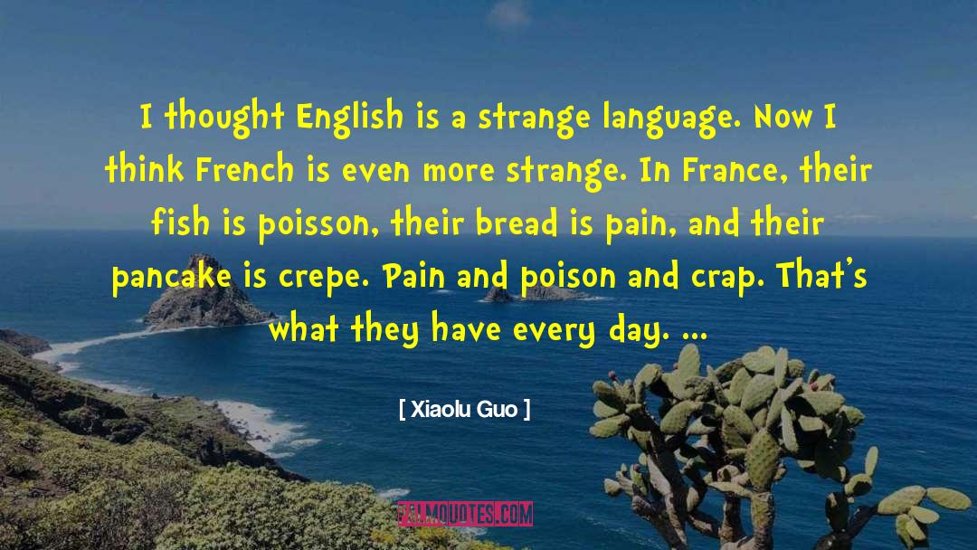 Falaise France quotes by Xiaolu Guo