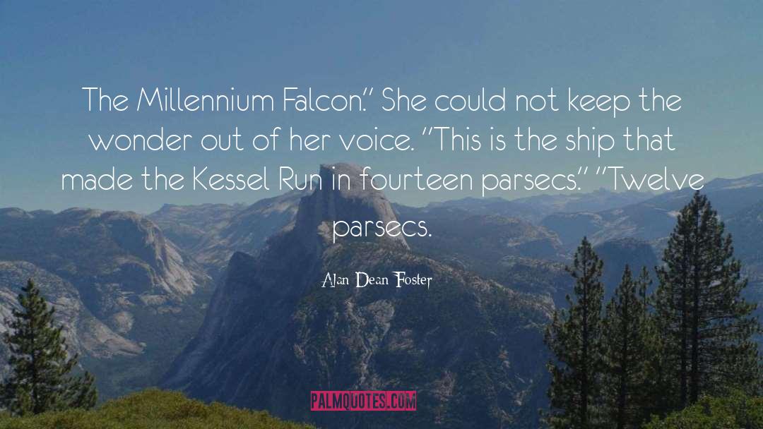 Falcon quotes by Alan Dean Foster