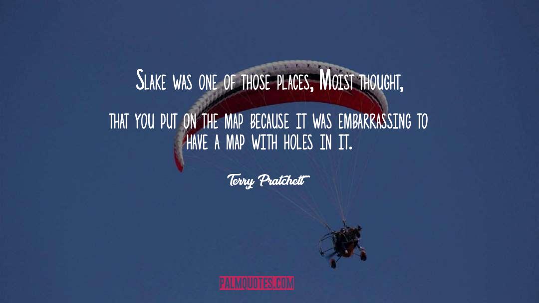 Falklands Map quotes by Terry Pratchett