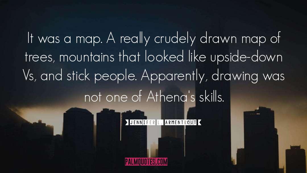 Falklands Map quotes by Jennifer L. Armentrout