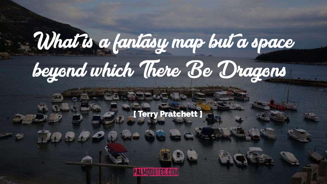 Falklands Map quotes by Terry Pratchett