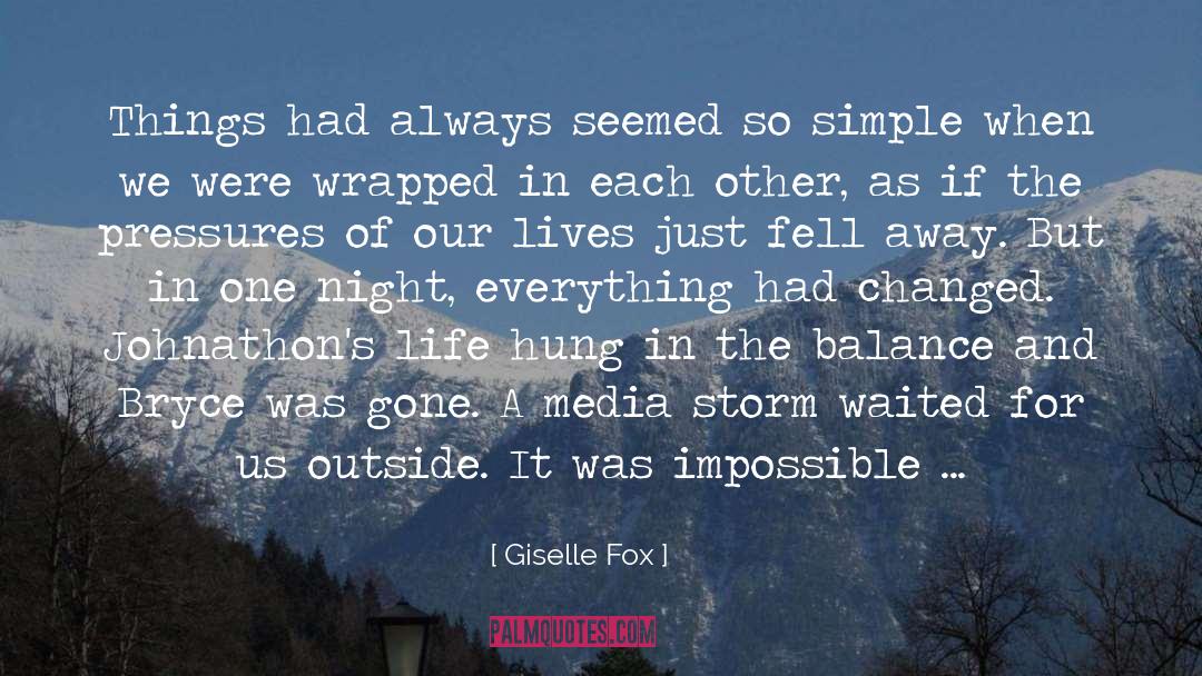 Fall And Winter quotes by Giselle Fox