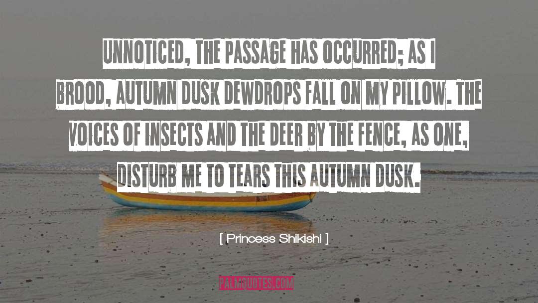 Fall Autumn quotes by Princess Shikishi