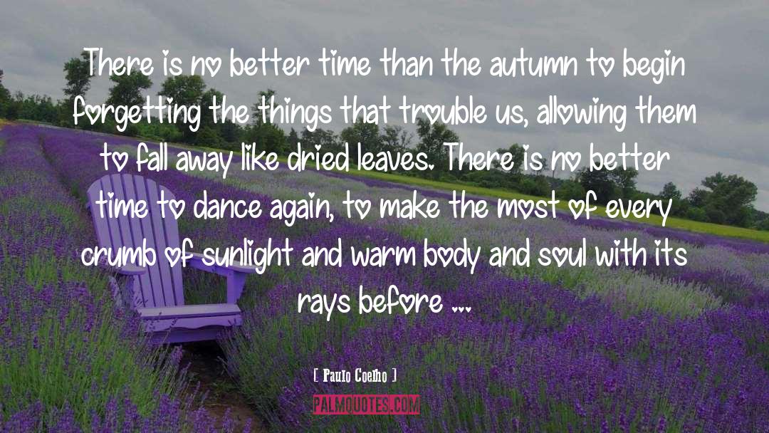 Fall Autumn quotes by Paulo Coelho