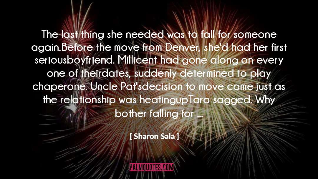 Fall For Someone quotes by Sharon Sala