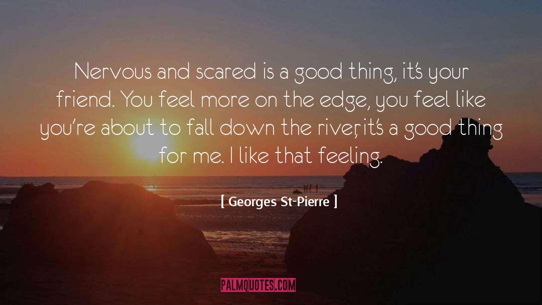 Fall Forward quotes by Georges St-Pierre