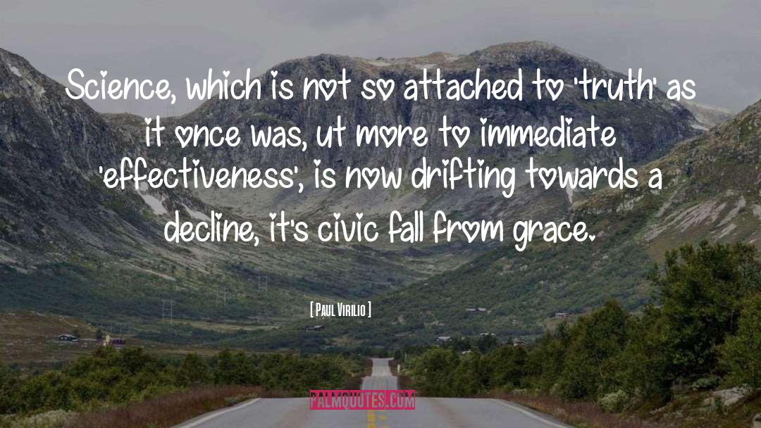 Fall From Grace quotes by Paul Virilio