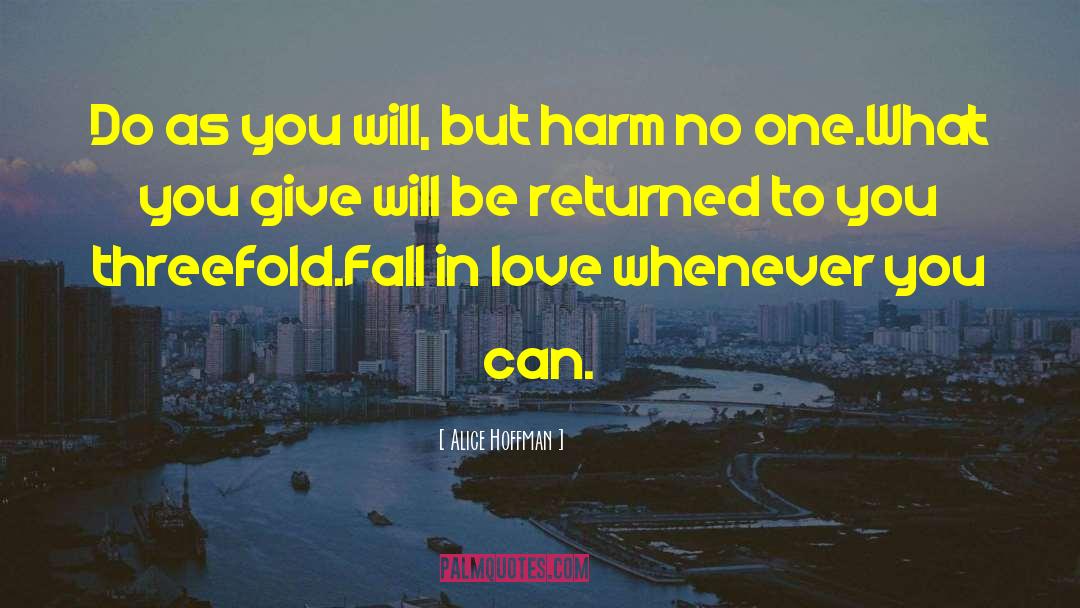 Fall In Love Everywhere quotes by Alice Hoffman