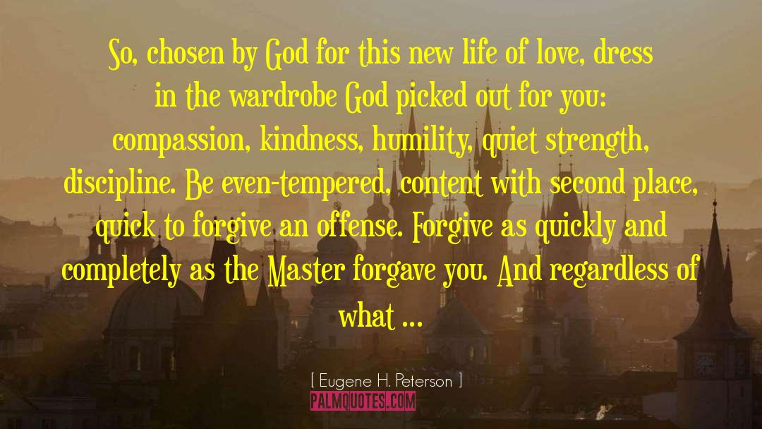 Fall In Love Quick quotes by Eugene H. Peterson