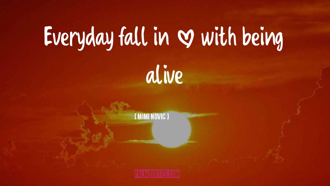 Fall In Love Quick quotes by Mimi Novic