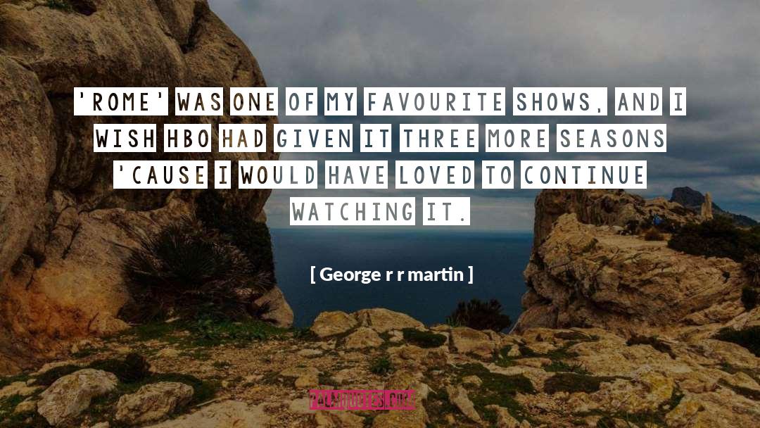 Fall Of Rome quotes by George R R Martin