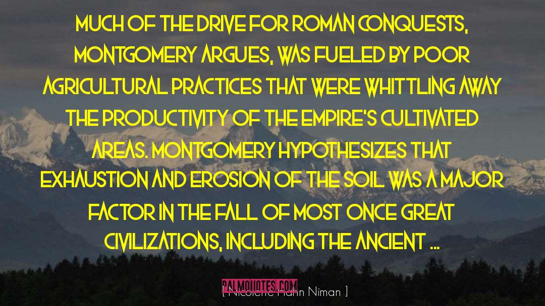 Fall Of The Roman Empire quotes by Nicolette Hahn Niman