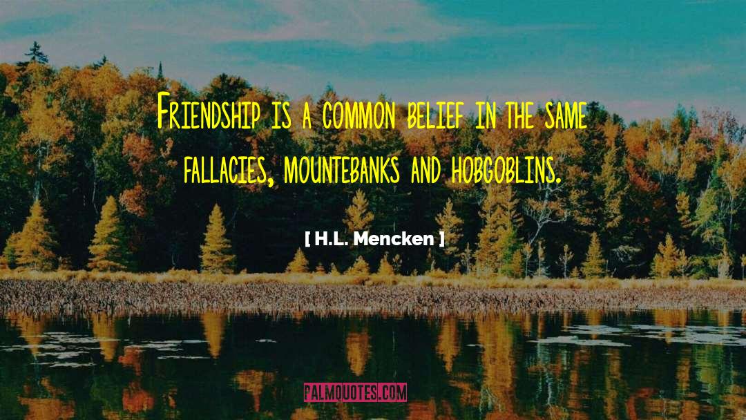 Fallacies quotes by H.L. Mencken