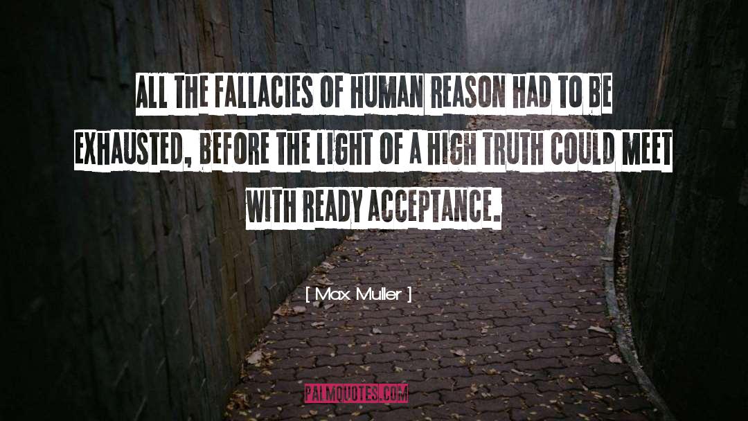 Fallacies quotes by Max Muller