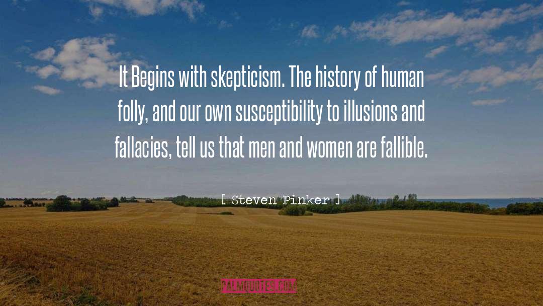 Fallacies quotes by Steven Pinker