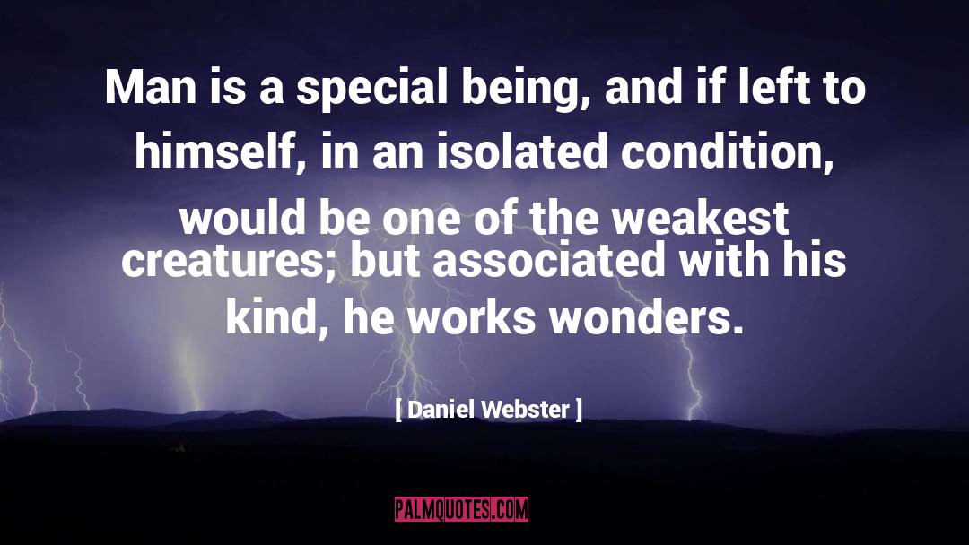 Fallen Creatures quotes by Daniel Webster