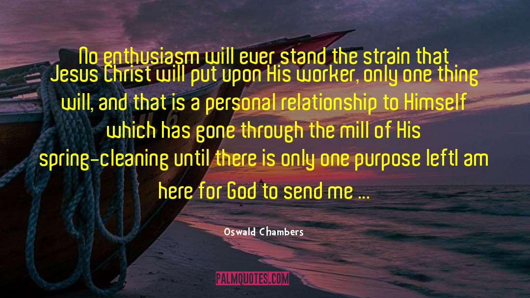 Fallen God quotes by Oswald Chambers