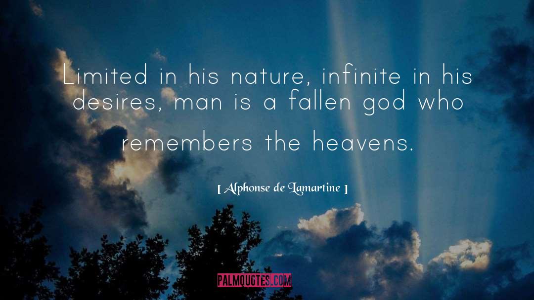 Fallen God quotes by Alphonse De Lamartine