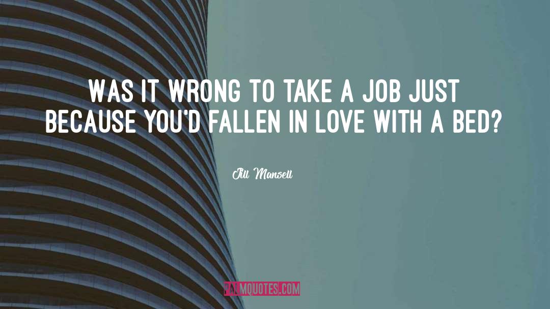 Fallen In Love quotes by Jill Mansell