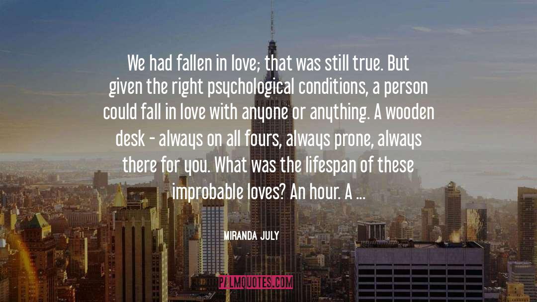 Fallen In Love quotes by Miranda July