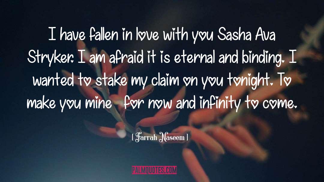 Fallen In Love quotes by Farrah Naseem