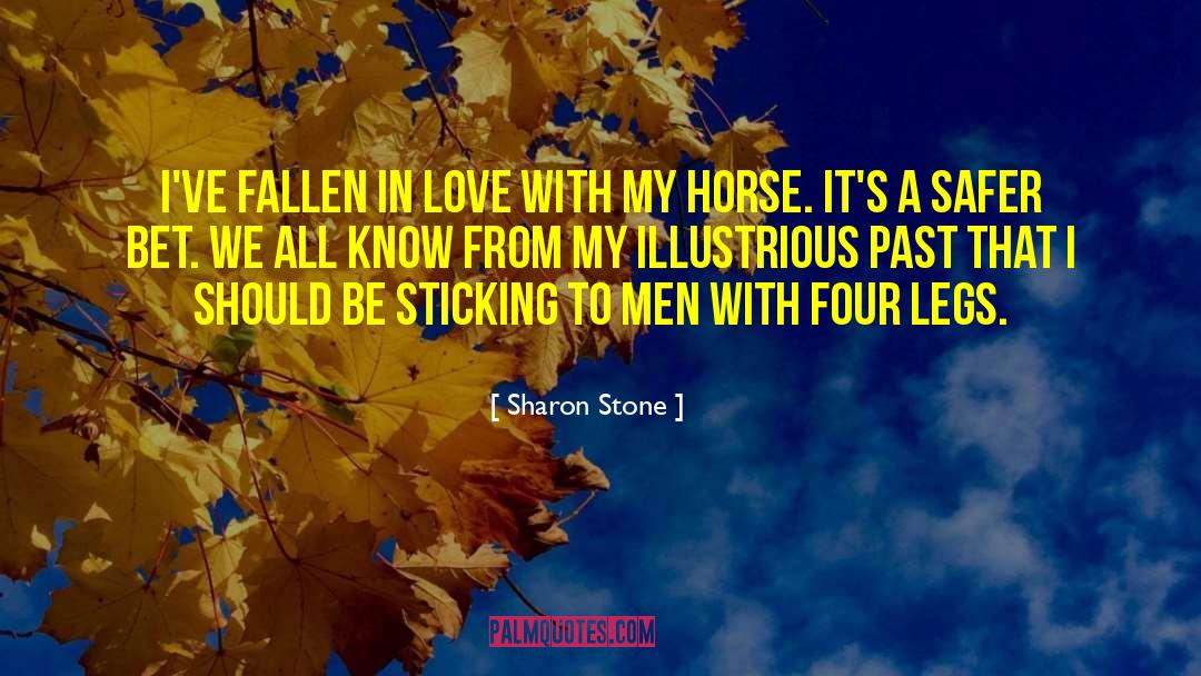 Fallen In Love quotes by Sharon Stone
