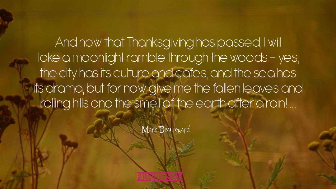 Fallen Leaves quotes by Mark Beauregard