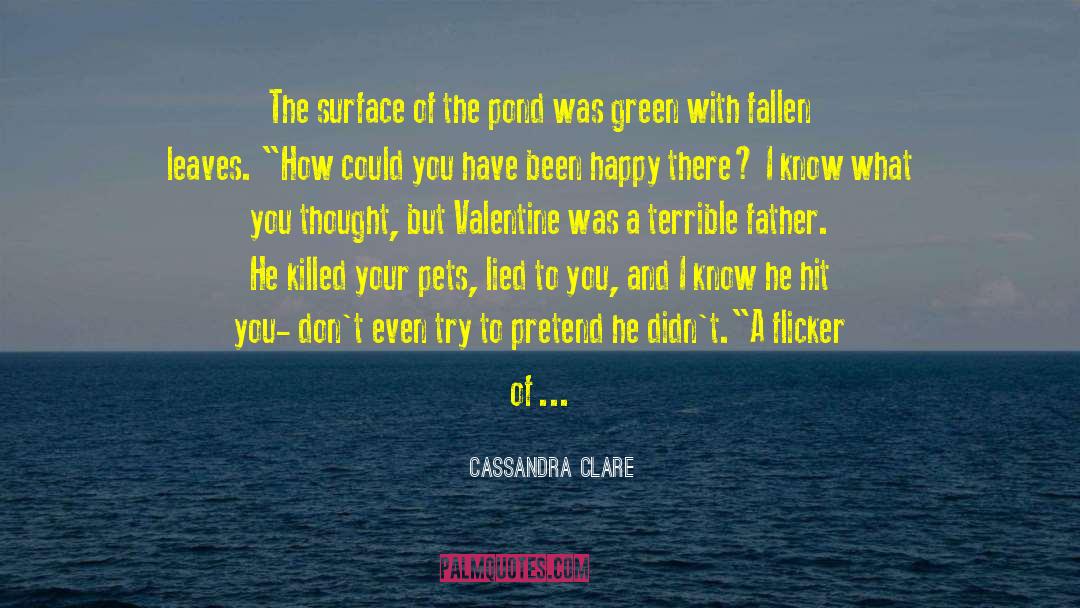 Fallen Leaves quotes by Cassandra Clare