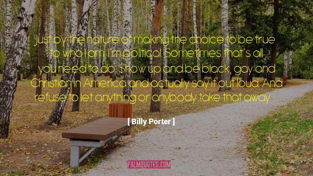 Fallen Nature quotes by Billy Porter