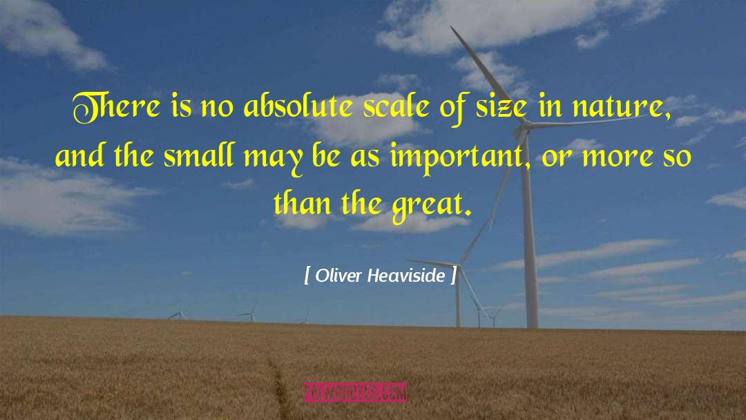 Fallen Nature quotes by Oliver Heaviside