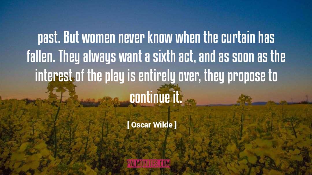 Fallen quotes by Oscar Wilde