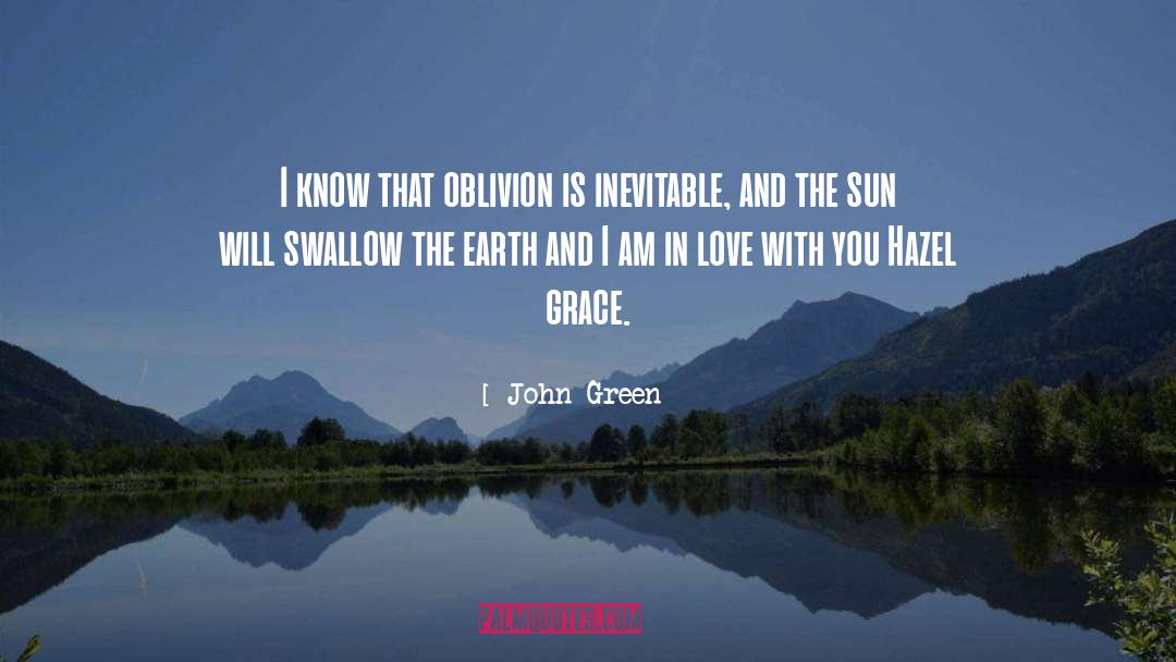 Fallen Romance Love quotes by John Green