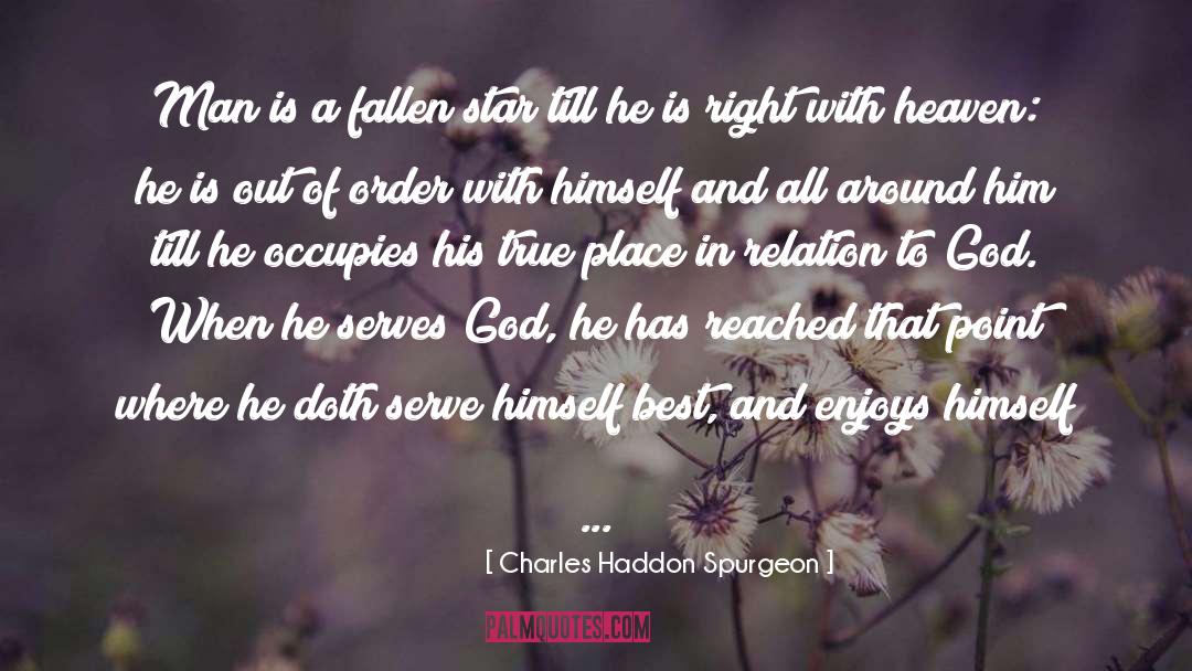 Fallen Star quotes by Charles Haddon Spurgeon