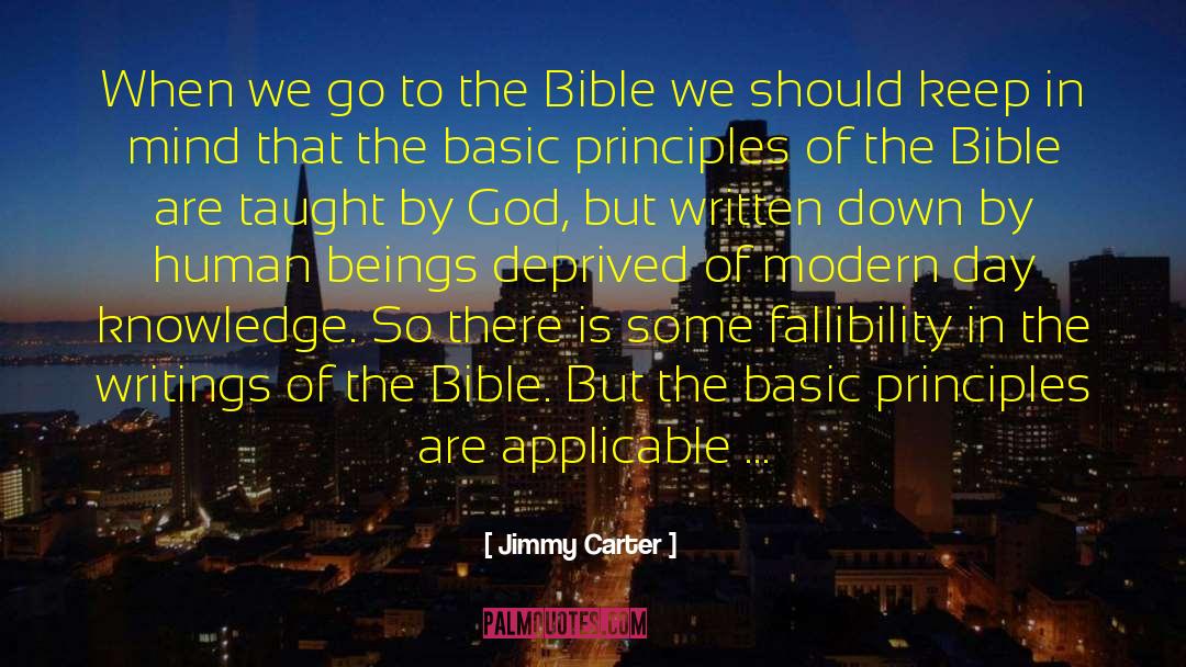 Fallibility quotes by Jimmy Carter
