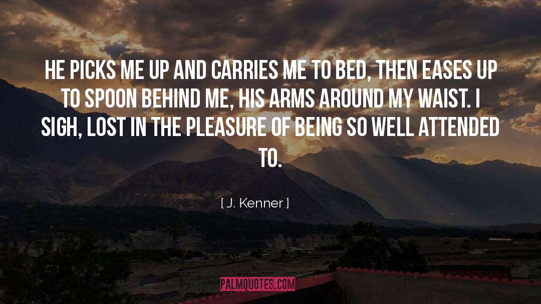 Falling Behind quotes by J. Kenner