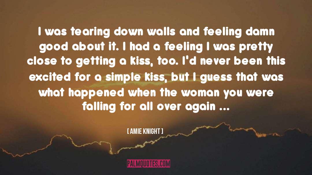Falling For quotes by Amie Knight