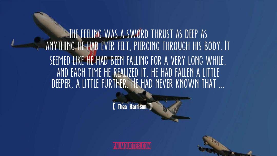 Falling For quotes by Thea Harrison