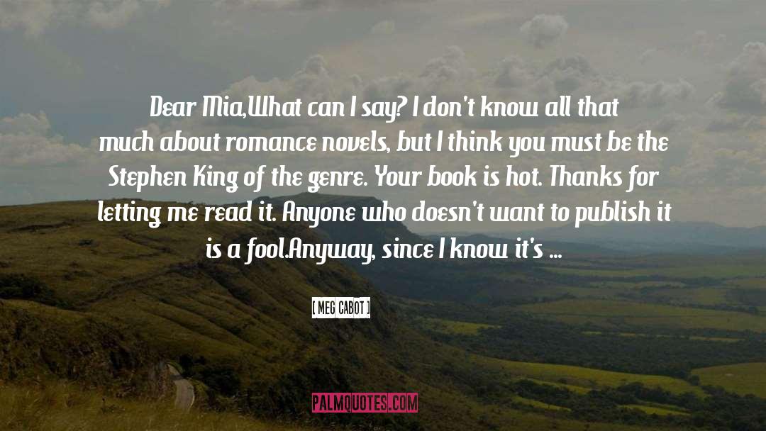 Falling For You quotes by Meg Cabot